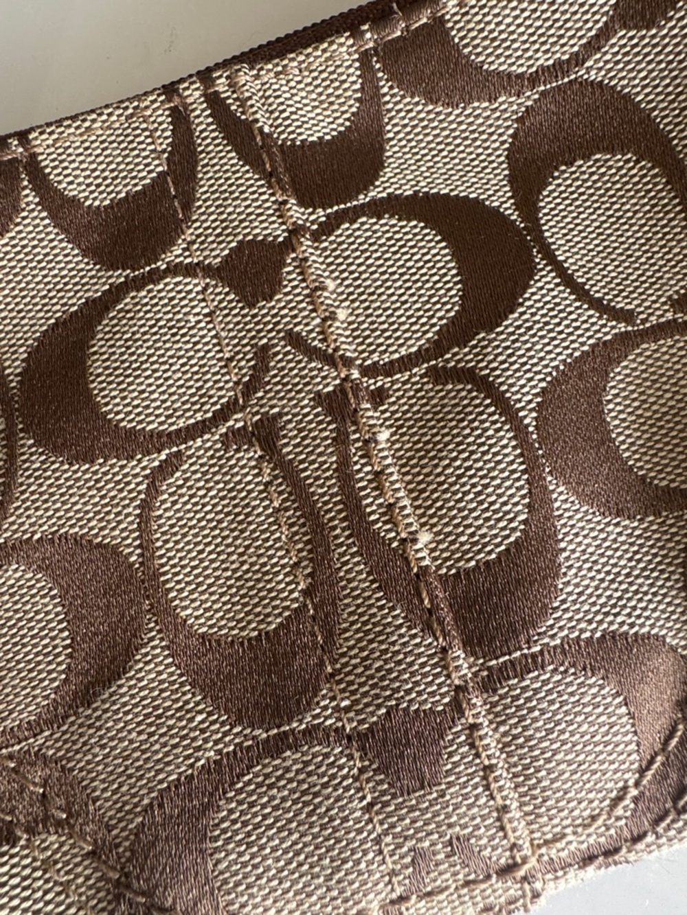 Coach Vintage Y2K Signature Sufflette mini bag - brown jacquard monogram - Picture 5 of 11